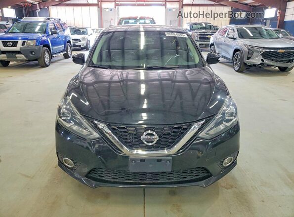 3N1CB7AP8HY361038 2017 NISSAN SENTRA Черный Вид спереди