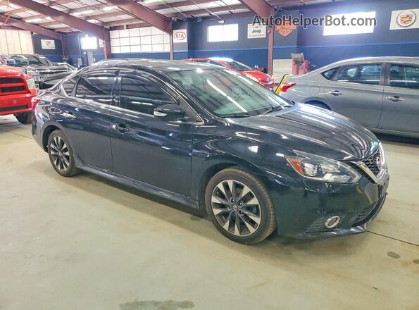 3N1CB7AP8HY361038 2017 NISSAN SENTRA Черный Передняя правая четверть