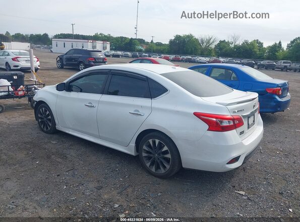 3N1CB7AP9JY211607 2018 NISSAN SENTRA Белый Задняя левая четверть