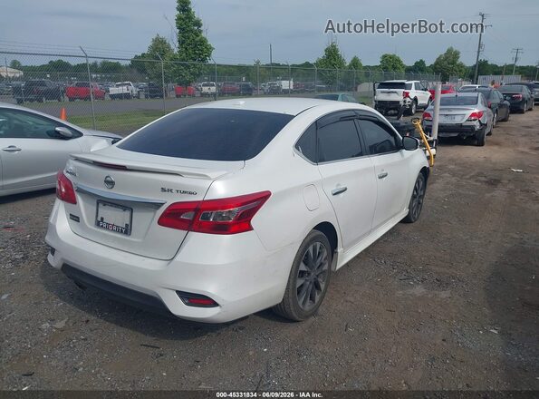 3N1CB7AP9JY211607 2018 NISSAN SENTRA Белый Задняя правая четверть