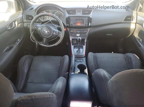 3N1CB7APXHY338067 2017 NISSAN SENTRA Black Առջևի վահանակի տեսք