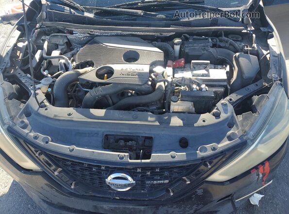 3N1CB7APXHY338067 2017 NISSAN SENTRA Black Սալոնի հետևի տեսք