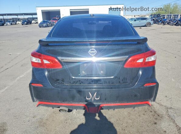 3N1CB7APXHY338067 2017 NISSAN SENTRA Black Հետևի տեսք