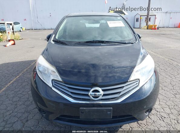 3N1CE2CP0GL352627 2016 NISSAN VERSA NOTE Black Դիմացի տեսք