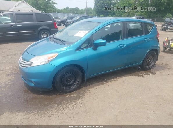 3N1CE2CP0GL389323 2016 NISSAN VERSA NOTE Бирюзовый Передняя левая четверть