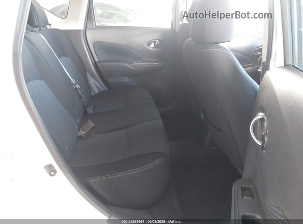 3N1CE2CP0GL410025 2016 NISSAN VERSA NOTE White Vista de la etiqueta del VIN
