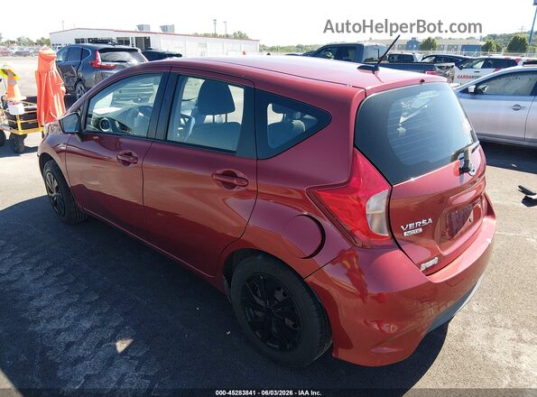 3N1CE2CP0HL363709 2017 NISSAN VERSA NOTE Red Trasero izquierdo
