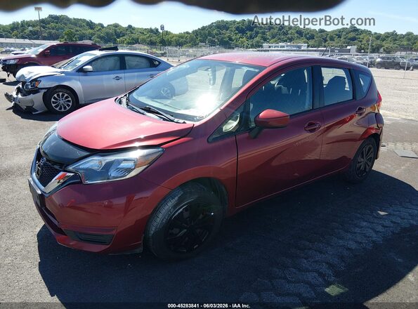 3N1CE2CP0HL363709 2017 NISSAN VERSA NOTE Red Vista tres cuartos delantera izquierda
