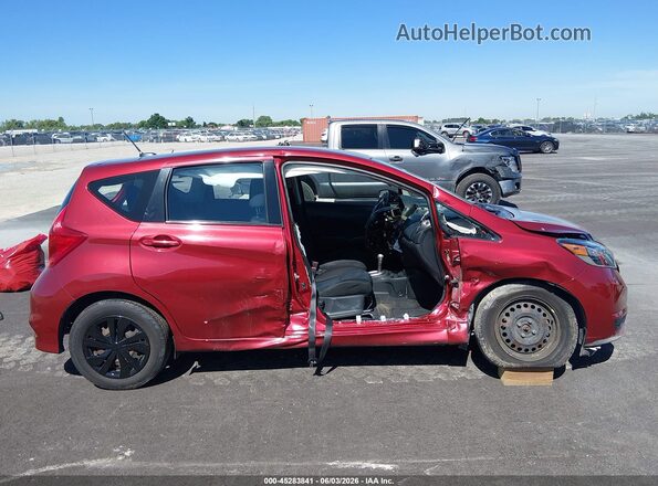 3N1CE2CP0HL363709 2017 NISSAN VERSA NOTE Red Vista interior de 360 grados