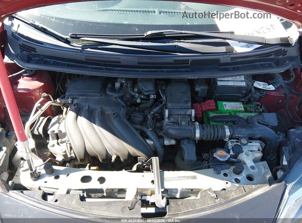 3N1CE2CP0HL363709 2017 NISSAN VERSA NOTE Red Vista trasera