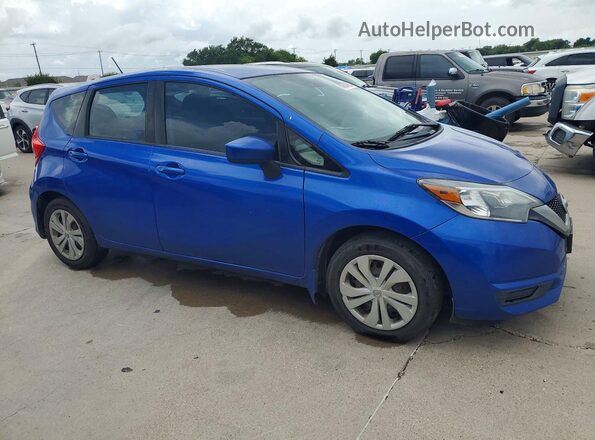 3N1CE2CP0HL379439 2017 NISSAN VERSA Blue Передня права чверть