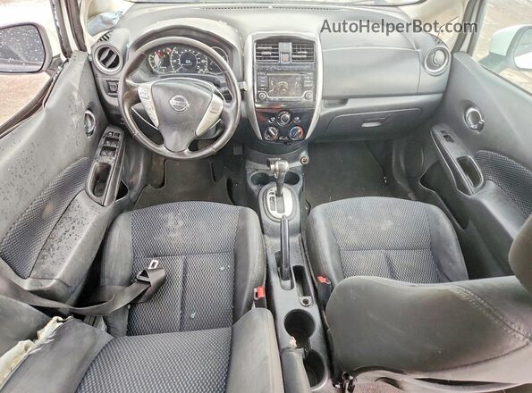 3N1CE2CP0JL357379 2018 NISSAN VERSA White Dashboard view
