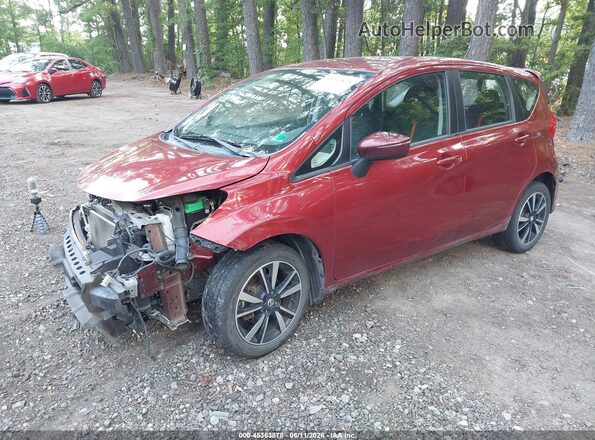 3N1CE2CP0JL360945 2018 NISSAN VERSA NOTE Red წინა მარცხენა ხედი სამი მეოთხედიდან