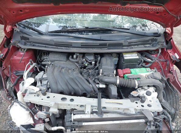 3N1CE2CP0JL360945 2018 NISSAN VERSA NOTE Red უკანა ხედი