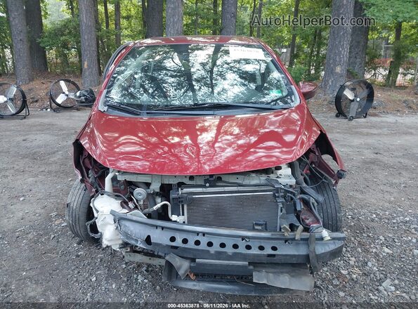 3N1CE2CP0JL360945 2018 NISSAN VERSA NOTE Red უკანა სალონის ხედი