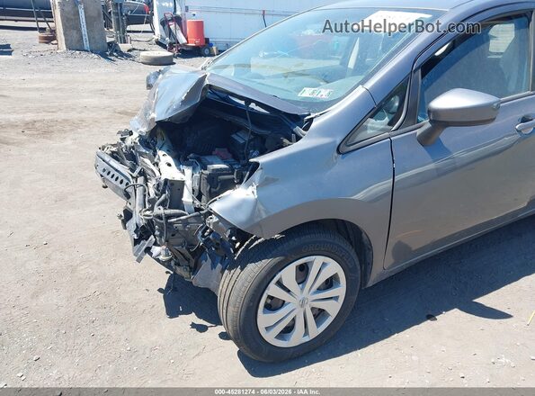 3N1CE2CP0KL358176 2019 NISSAN VERSA NOTE Gray წინა ხედი