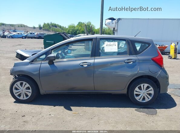 3N1CE2CP0KL358176 2019 NISSAN VERSA NOTE Gray სალონის 360-გრადუსიანი ხედი