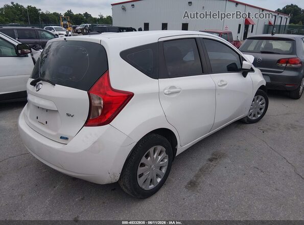 3N1CE2CP1GL352281 2016 NISSAN VERSA NOTE White Задня права чверть