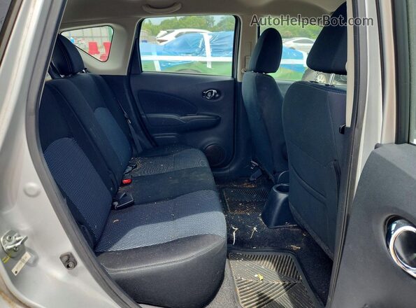 3N1CE2CP1GL355584 2016 NISSAN VERSA Silver Widok tylnych siedzeń