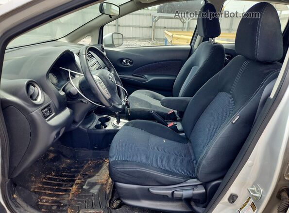 3N1CE2CP1GL355584 2016 NISSAN VERSA Silver Widok wnętrza z przodu
