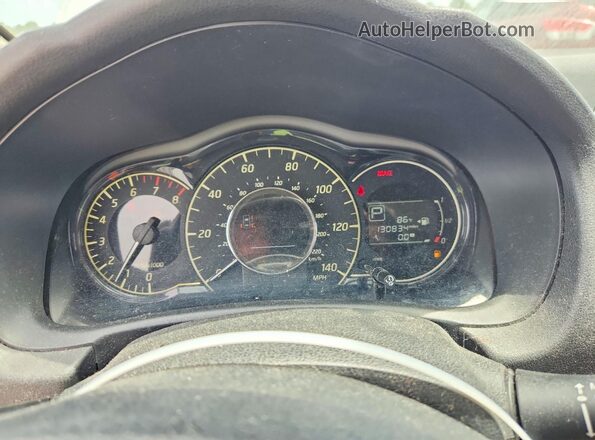 3N1CE2CP1GL355584 2016 NISSAN VERSA Silver Widok zestawu wskaźników