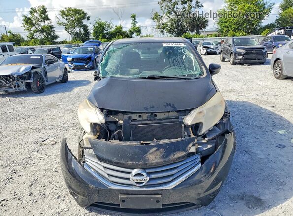 3N1CE2CP1GL355648 2016 NISSAN VERSA Black Widok z przodu