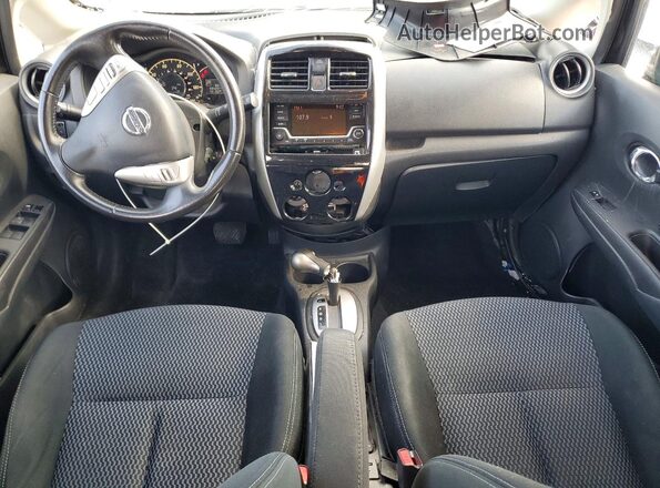 3N1CE2CP1GL355648 2016 NISSAN VERSA Black Widok deski rozdzielczej