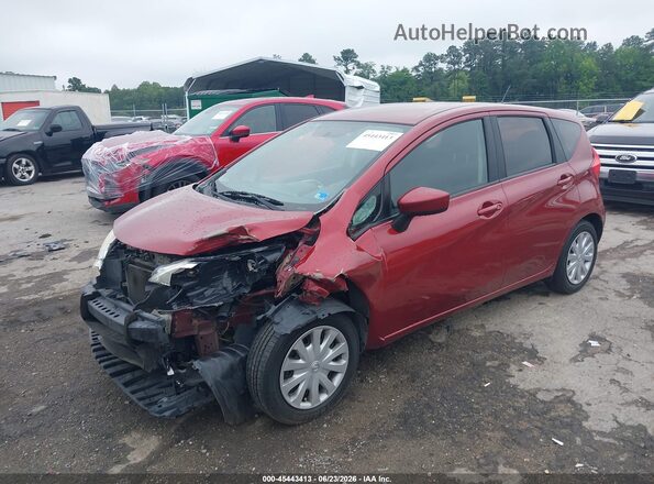 3N1CE2CP1GL361868 2016 NISSAN VERSA NOTE Burgundy წინა მარცხენა ხედი სამი მეოთხედიდან