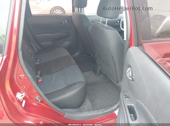 3N1CE2CP1GL361868 2016 NISSAN VERSA NOTE Burgundy VIN კოდის სტიკერის ხედი