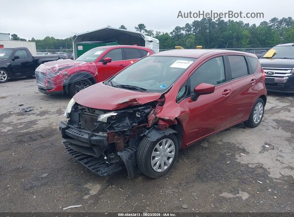 3N1CE2CP1GL361868 2016 NISSAN VERSA NOTE Burgundy წინა ხედი
