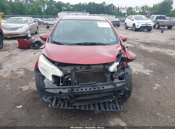3N1CE2CP1GL361868 2016 NISSAN VERSA NOTE Burgundy უკანა სალონის ხედი