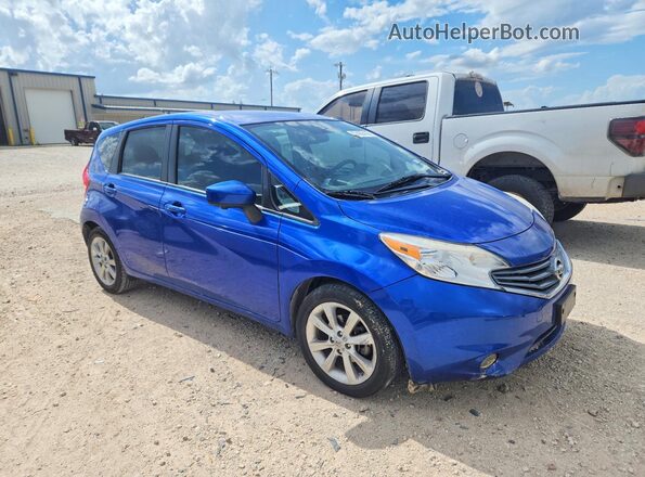 3N1CE2CP1GL371803 2016 NISSAN VERSA Blue Front right