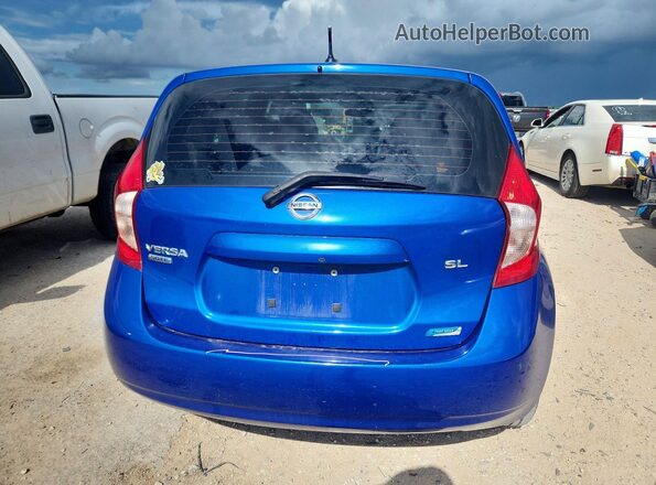 3N1CE2CP1GL371803 2016 NISSAN VERSA Blue Rear view