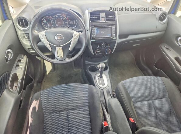 3N1CE2CP1GL371803 2016 NISSAN VERSA Blue Dashboard view