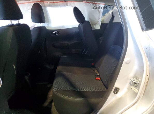 3N1CE2CP1GL381148 2016 NISSAN VERSA Silver Rear interior view