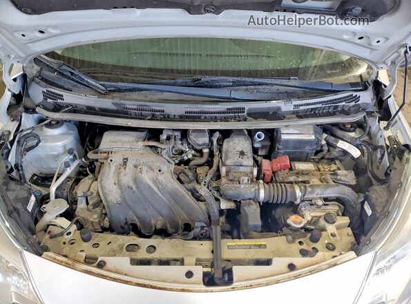 3N1CE2CP1GL381148 2016 NISSAN VERSA Silver Engine compartment view