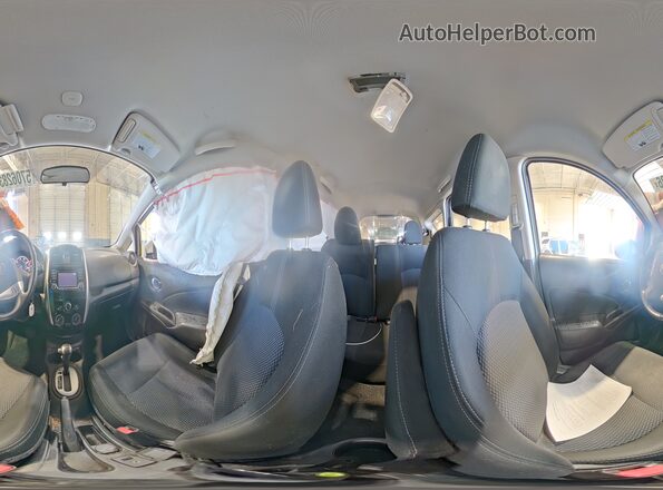 3N1CE2CP1GL381148 2016 NISSAN VERSA Silver 360 interior view