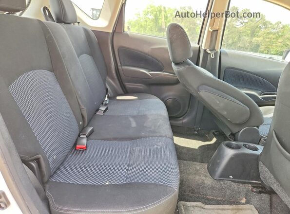 3N1CE2CP1GL406629 2016 NISSAN VERSA White უკანა სავარძლების ხედი