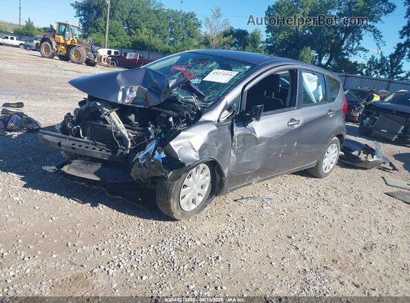 3N1CE2CP2GL405313 2016 NISSAN VERSA NOTE Gray Առջևի ձախ երեք քառորդ տեսարան