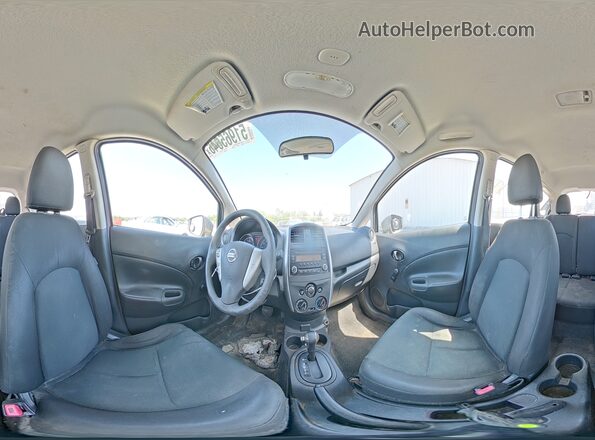 3N1CE2CP2HL354848 2017 NISSAN VERSA Gray VIN კოდის სტიკერის ხედი