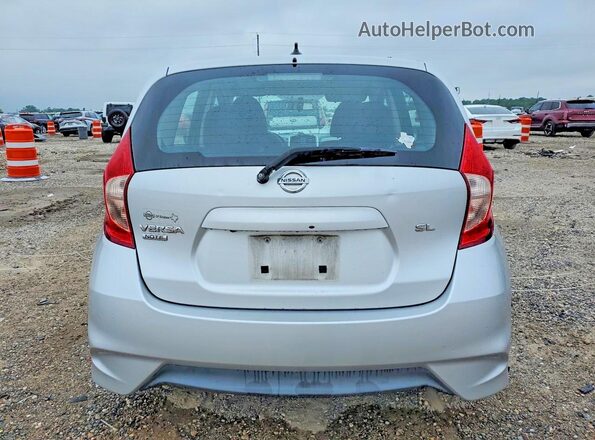 3N1CE2CP2HL368572 2017 NISSAN VERSA Silver Հետևի տեսք