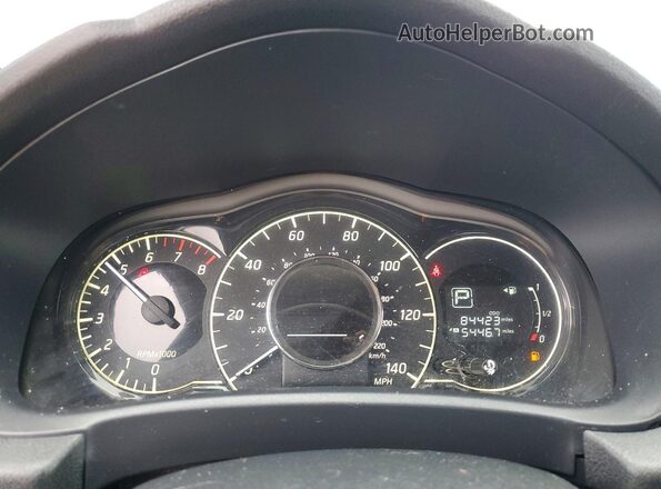3N1CE2CP2HL368572 2017 NISSAN VERSA Silver Սարքավորումների վահանակի տեսք