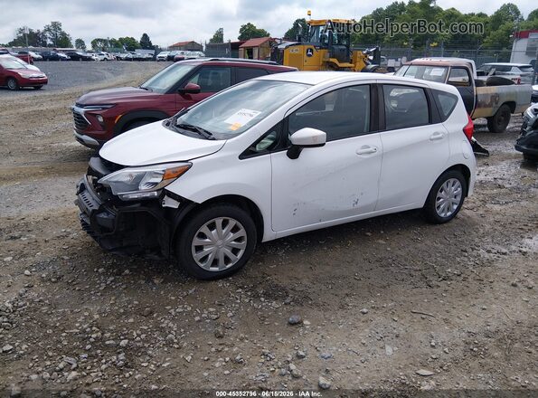 3N1CE2CP2HL380642 2017 NISSAN VERSA NOTE White Առջևի ձախ երեք քառորդ տեսարան
