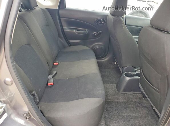3N1CE2CP2JL353169 2018 NISSAN VERSA Gray Հետևի նստատեղերի տեսք