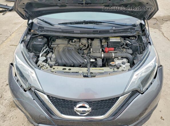 3N1CE2CP2JL353169 2018 NISSAN VERSA Gray Սալոնի հետևի տեսք
