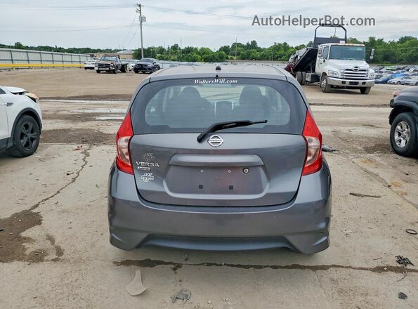 3N1CE2CP2JL353169 2018 NISSAN VERSA Gray Հետևի տեսք