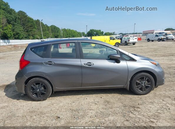 3N1CE2CP2JL362020 2018 NISSAN VERSA NOTE Gray Widok wnętrza z tyłu