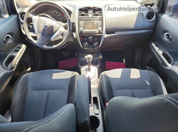 3N1CE2CP2JL368108 2018 NISSAN VERSA Blue Vista del salpicadero