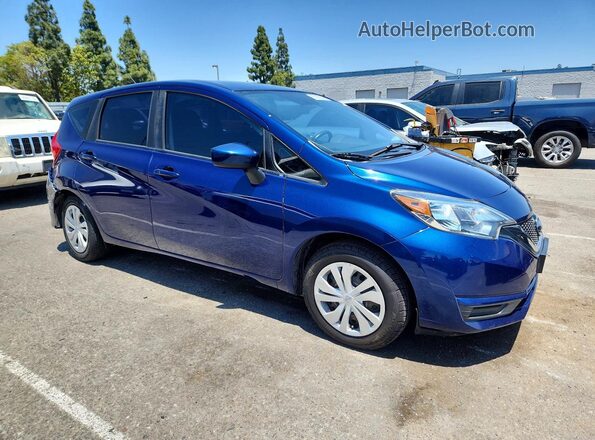 3N1CE2CP2JL368108 2018 NISSAN VERSA Blue Delantero derecho
