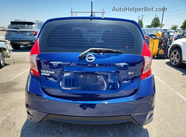 3N1CE2CP2JL368108 2018 NISSAN VERSA Blue Vista trasera